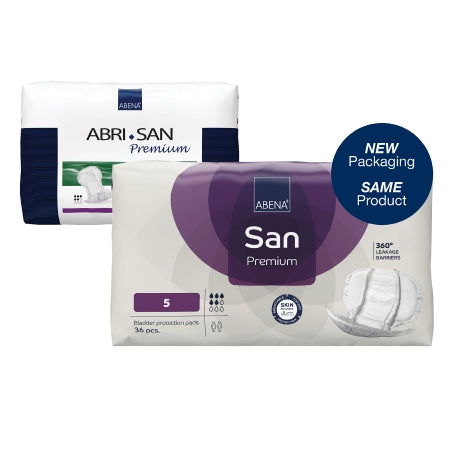 Abena Abri-San Premium Incontinence Liners – Levels 5, 8, and 9