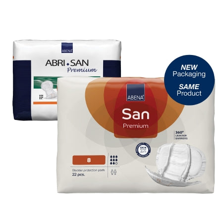 Abena Abri-San Premium Incontinence Liners – Levels 5, 8, and 9