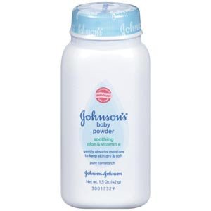 Baby Powder Johnson's oz. Scented Shaker Bottle Cornstarch / Aloe / Vitamin E
