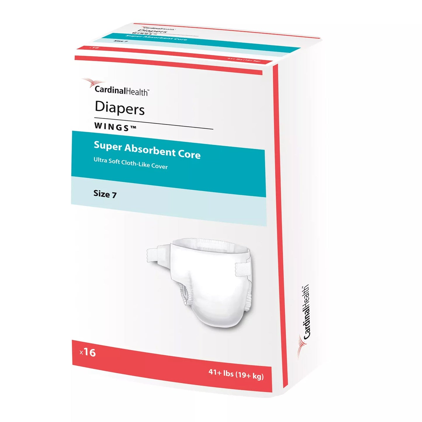 Curity Baby Diaper Size 7 / Ultra Fit Size 1 – Cardinal Health Wings