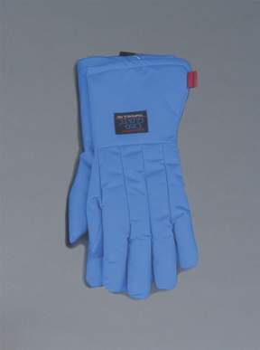 Cryogenic Glove Thermo Scientific Mid-Arm Waterproof Material Blue 14 to 15 Inch Gauntlet Cuff NonSterile