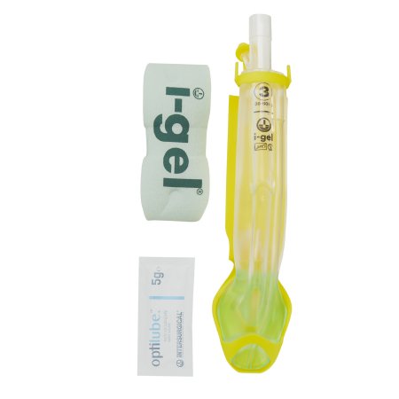 Supraglottic Airway I-gel Size 3 Silicone Single Patient Use Sterile