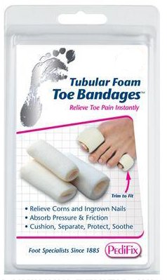 Tubular Toe Bandage Pedifix Large Pull-On Toe