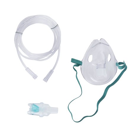 Roscoe Medical Compressor Nebulizer System Small Volume Medication Cup Adult / Pediatric Aerosol Mask Delivery