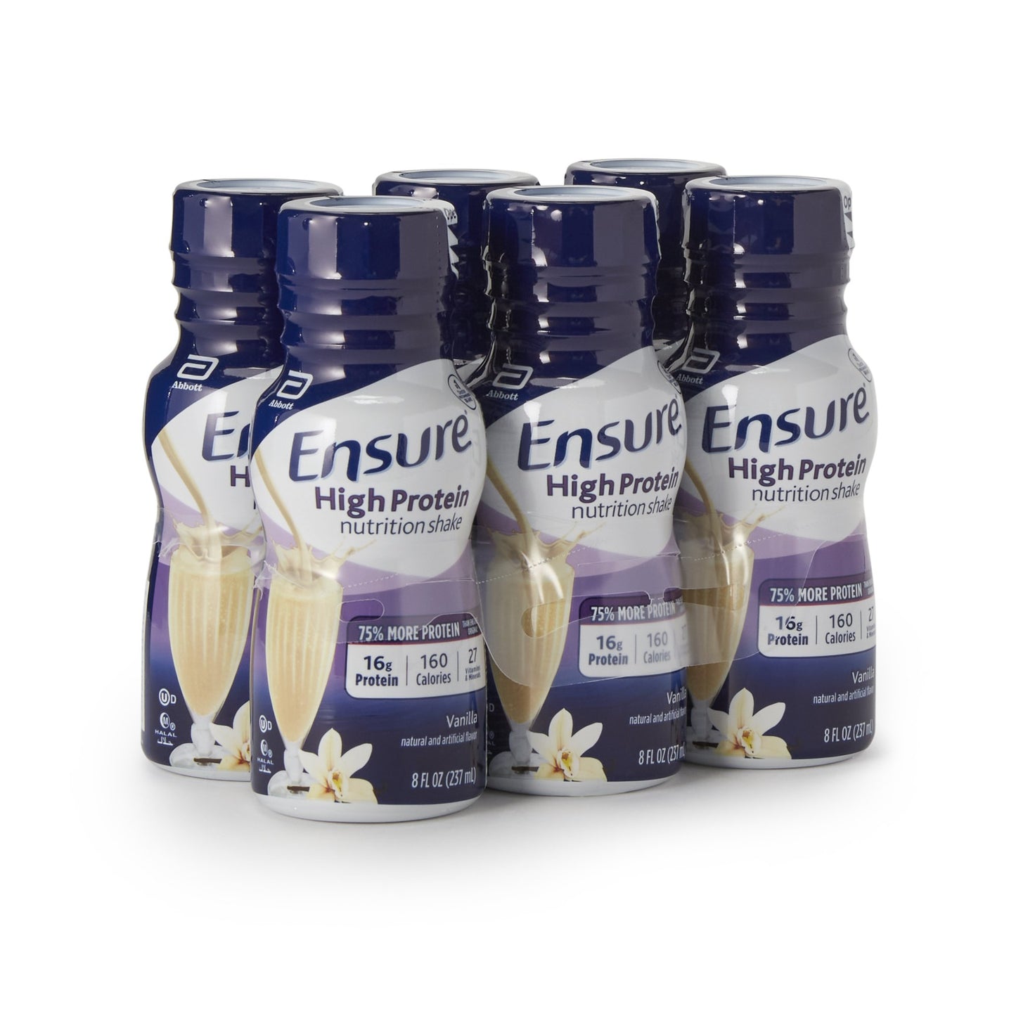 Ensure High Protein Vanilla Oral Nutritional Supplement 8 oz Bottle