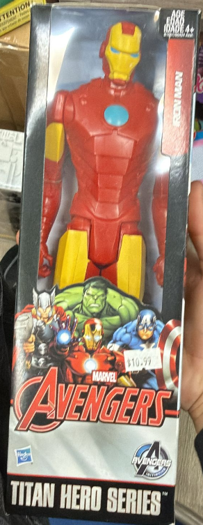 Hasbro Marvel Avengers Iron Man Titan Hero Series Action Figure – 12 Inch, Ages 4+