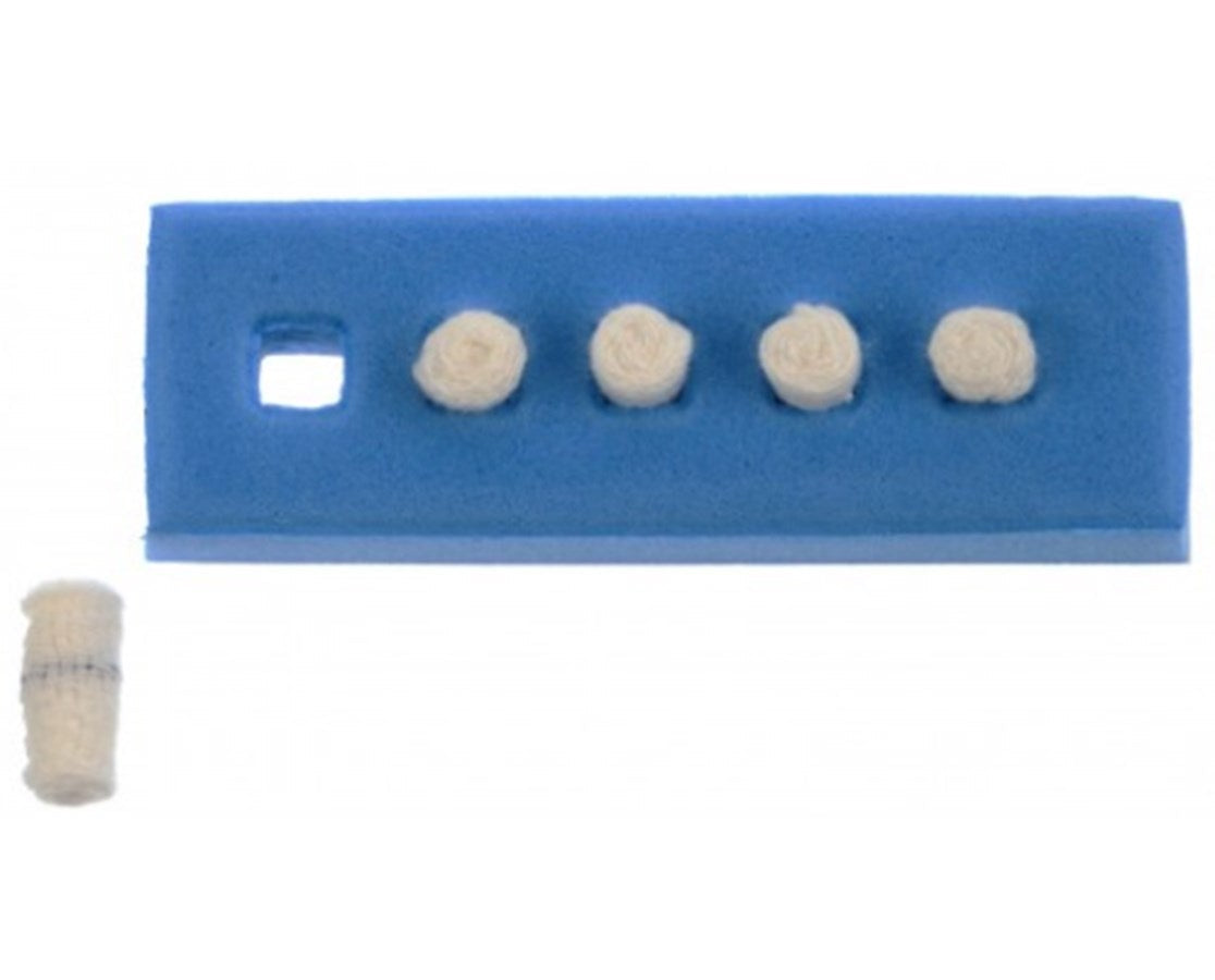 BD K-Dissector Surgical Sponge 1/4 x 9/16 Inch Sterile X-Ray Detectable