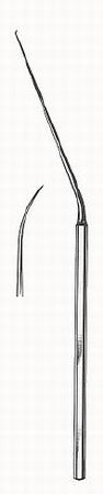 Surgical Needle Hermann 6 Inch Length Rosen Ear Type