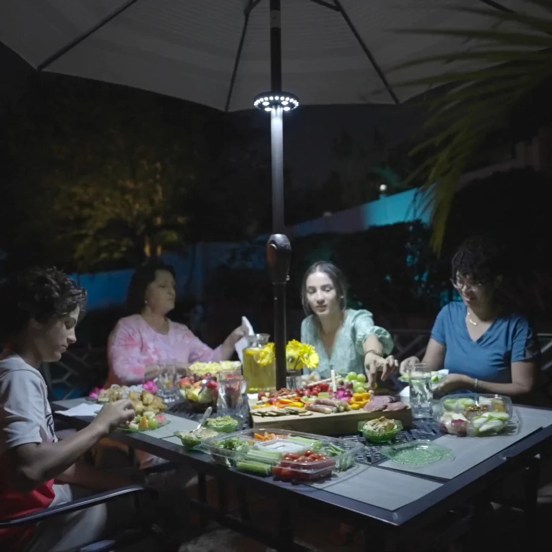Brella-Brite Patio Umbrella Light