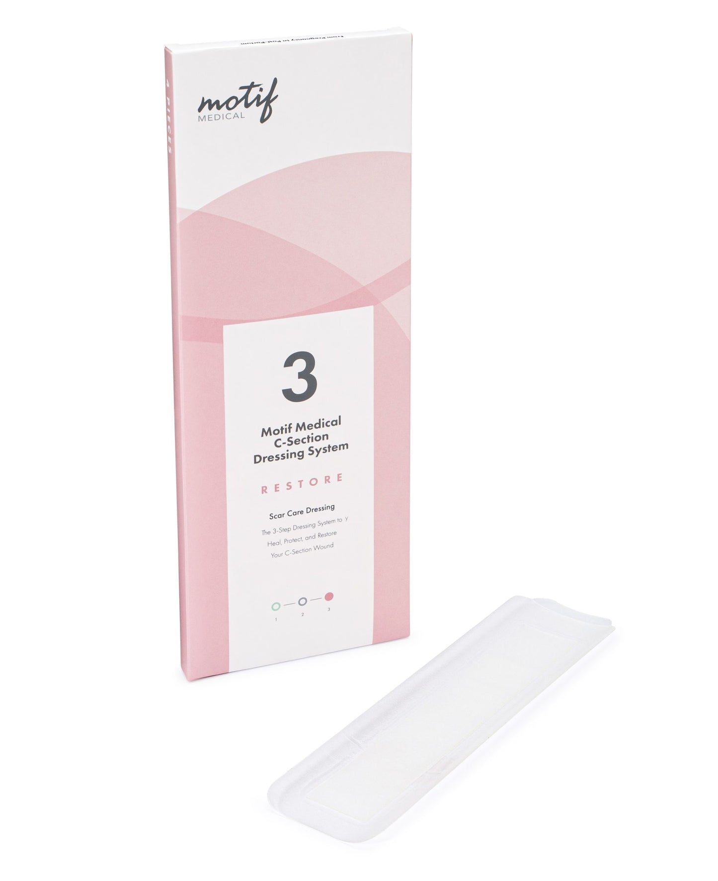 Motif Medical C-Section Bandage Step 3 Restore – Scar Care Post-Operative Dressing