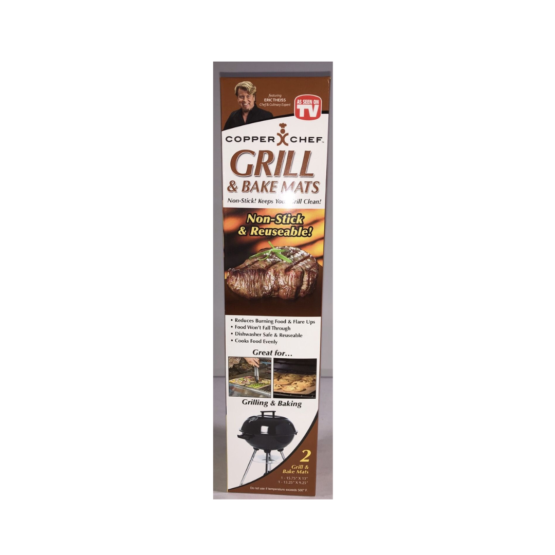 Copper chef grill mat sales as seen on tv