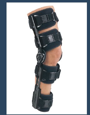 Hinged Leg Brace Telescoping TROM Advance