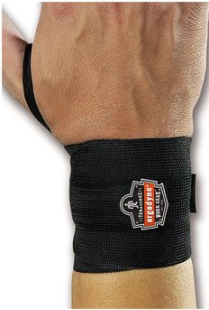 Wrist Support with Thumb Loop ProFlex 420 Wraparound / Wristlet Elastic Left or Right Wrist