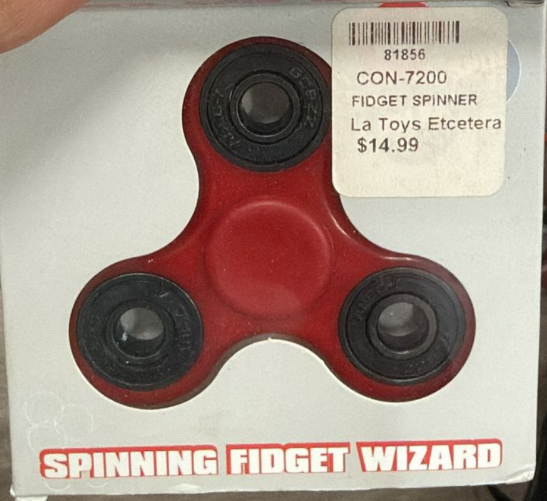 Spinning Fidget Wizard Fidget Spinner – Stress Relief Toy for Kids and Adults