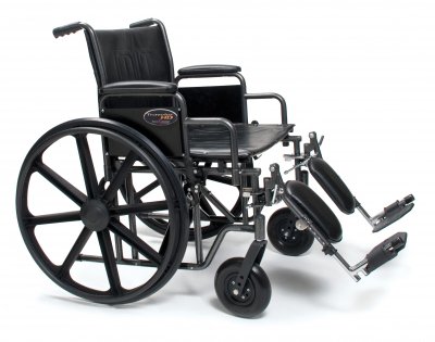 Bariatric Wheelchair Traveler HD Heavy Duty Dual Axle