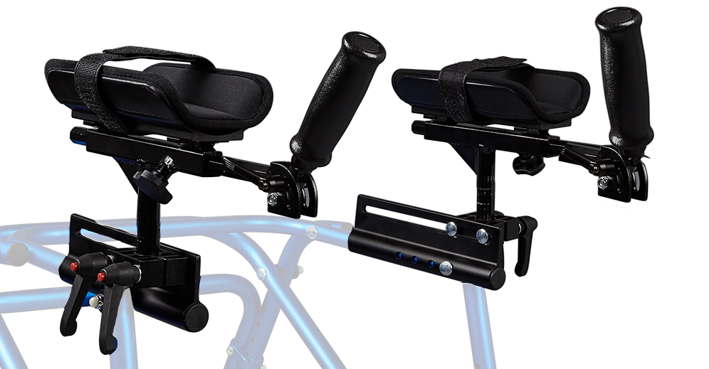 Forearm Platform, Klip, 1/Pr, Small for Klip 4 Wheeled Lightweight Walker/Gait Trainer