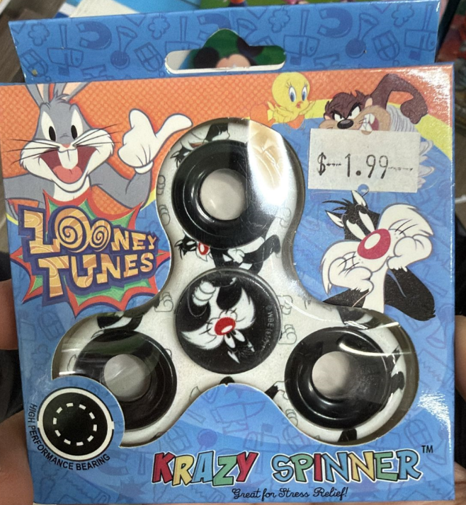 Sylvester Fidget Spinner – Krazy Spinners Looney Tunes (Buy 1 Take 1)