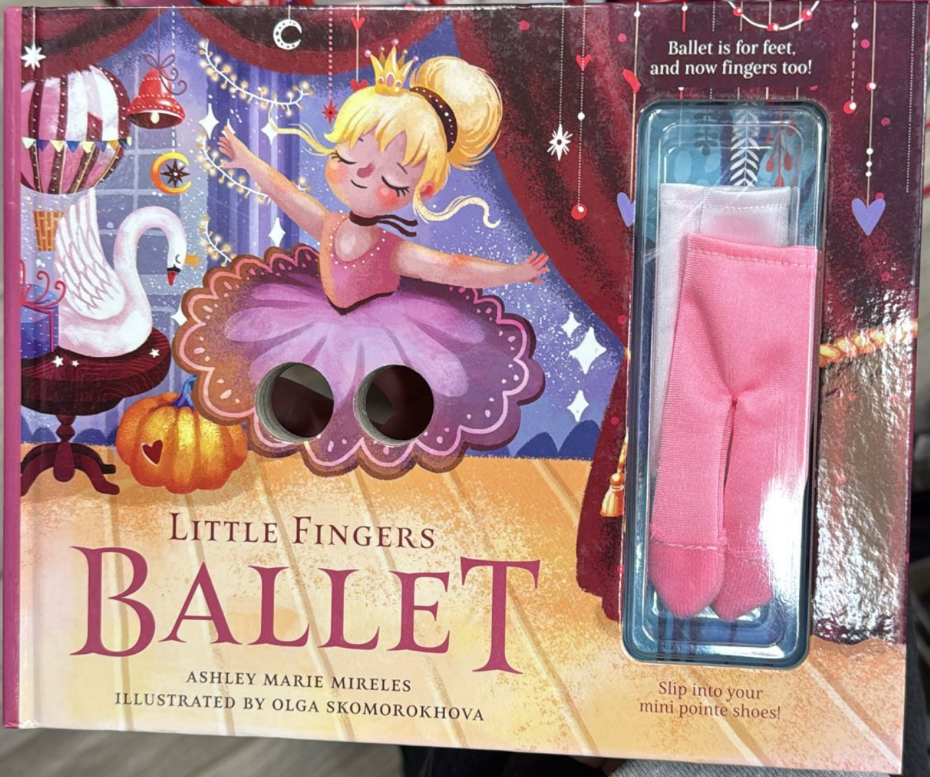 Little Fingers Ballet by Ashley Marie Mireles – Interactive Board Book for Kids