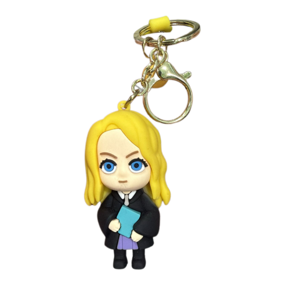 Harry Potter 3D Figural Vinyl Keyring – Luna Lovegood Key Chain