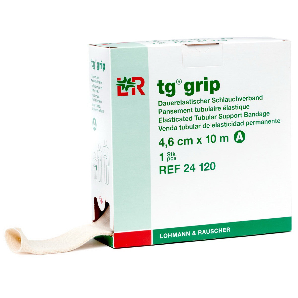 tg grip Elastic Tubular Support Bandage 1-3/4 Inch x 11 Yard Size A – Child Hand & Forearm Support