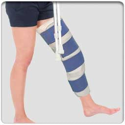 Knee Immobilizer Ezy Wrap One Size Fits Most