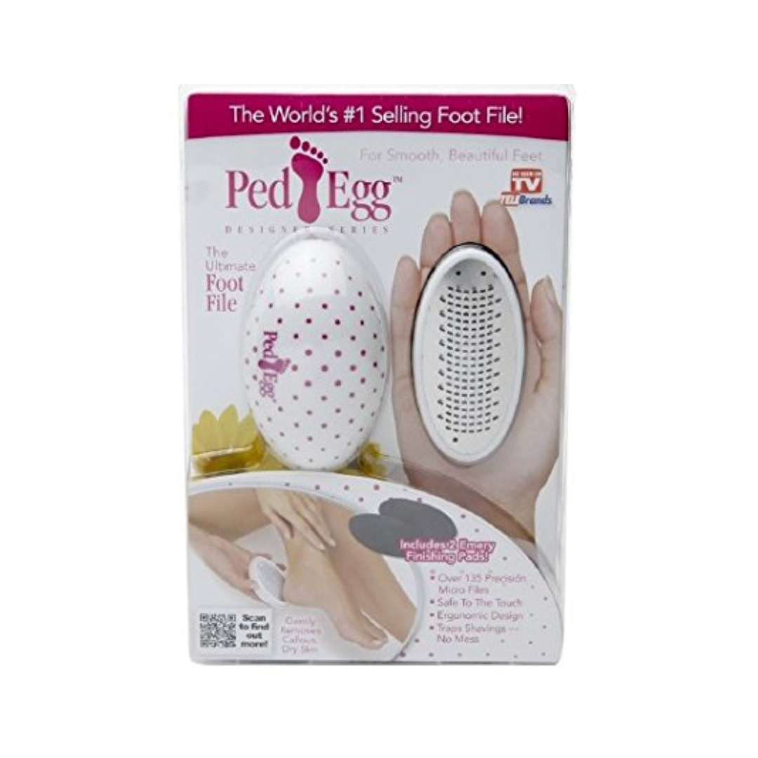 Ped Egg - foot file with smoothing head included 