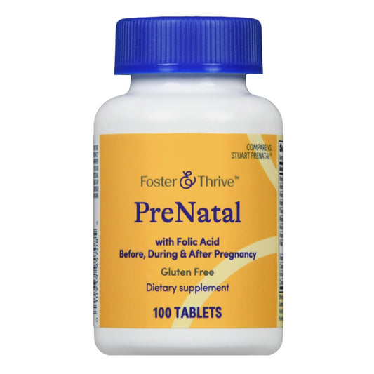 PreNatal with Folic Acid Before During and After Pregnancy