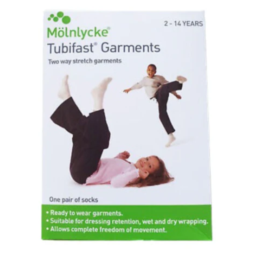 Tubifast Garment Socks Tubular Retainer Dressing for Children 2 to 14 Years