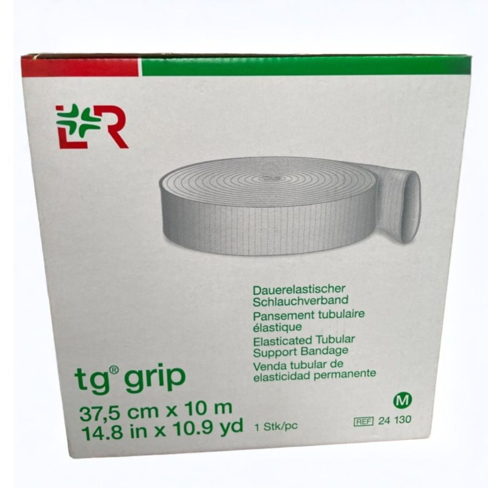 tg grip Elastic Tubular Support Bandage 14.8 Inch x 11 Yard Size M – Torso Compression Support