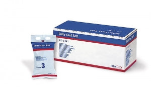 Cast Tape Delta-Cast Soft 1 Inch, 2 Inch, 4 Inch X 12 Foot Polyester