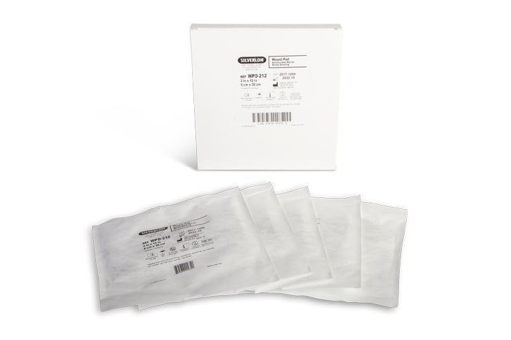 Silverlon Silver Wound Pad Dressing – 3 x 10 Inch