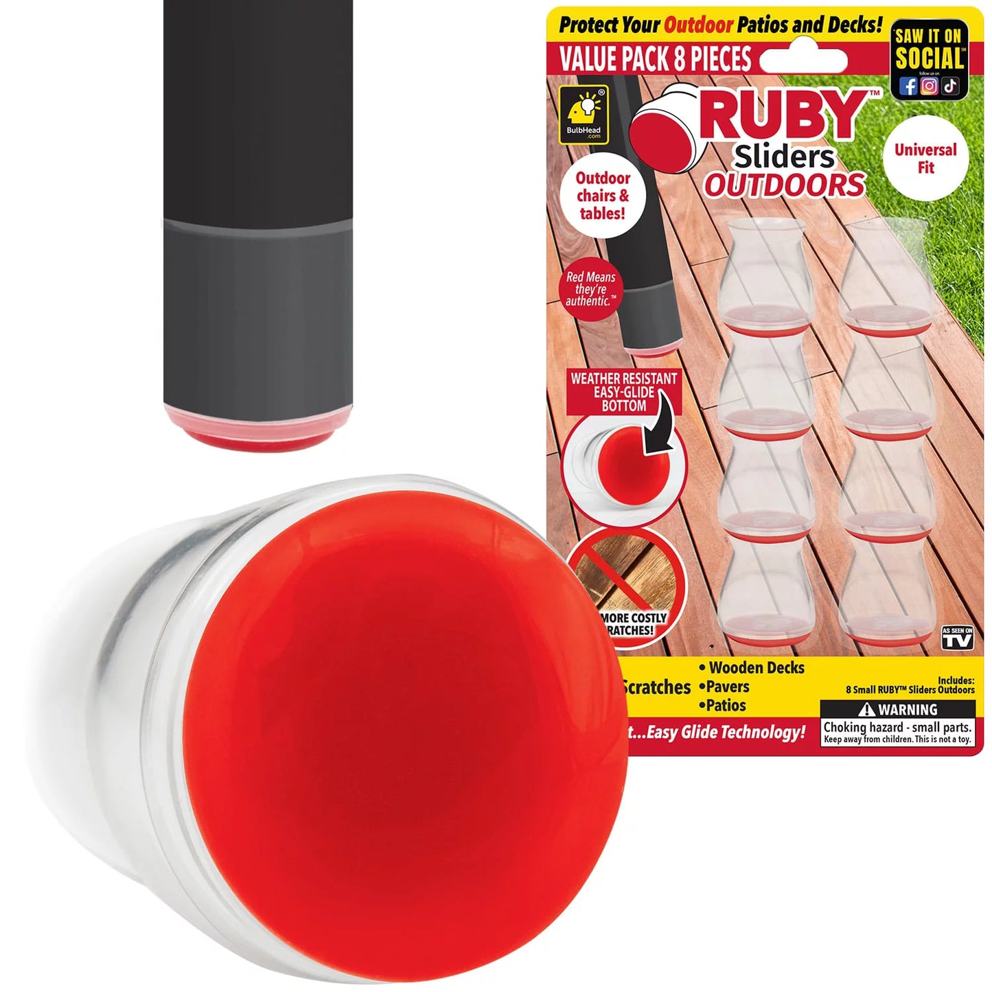 Ruby Sliders Outdoors By Bulbhead