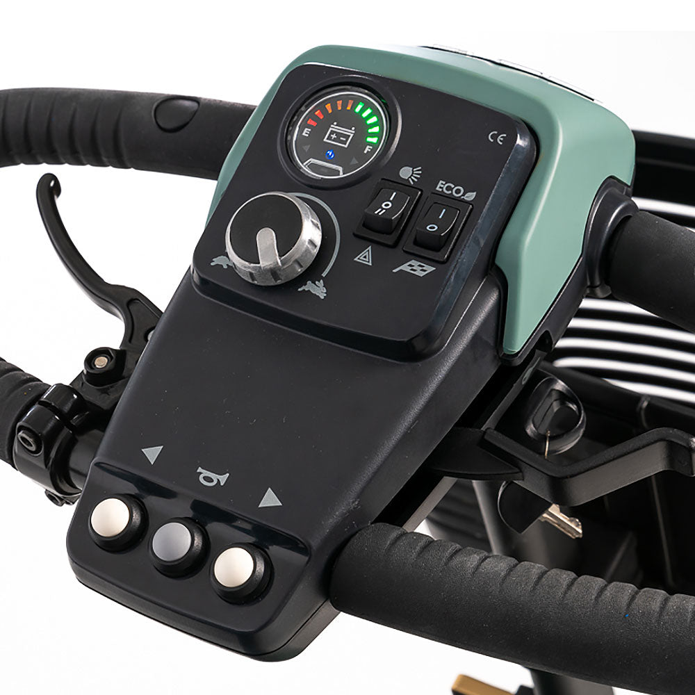 BAJA Bandit 4-Wheel Mobility Scooter – 20AH Lithium-Ion Batteries, Full Suspension, LED Lighting