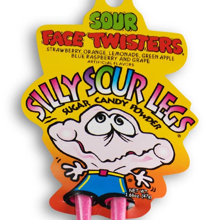 Candy Silly Legs – Silly Sour Legs Fruit Flavored Sour Candy
