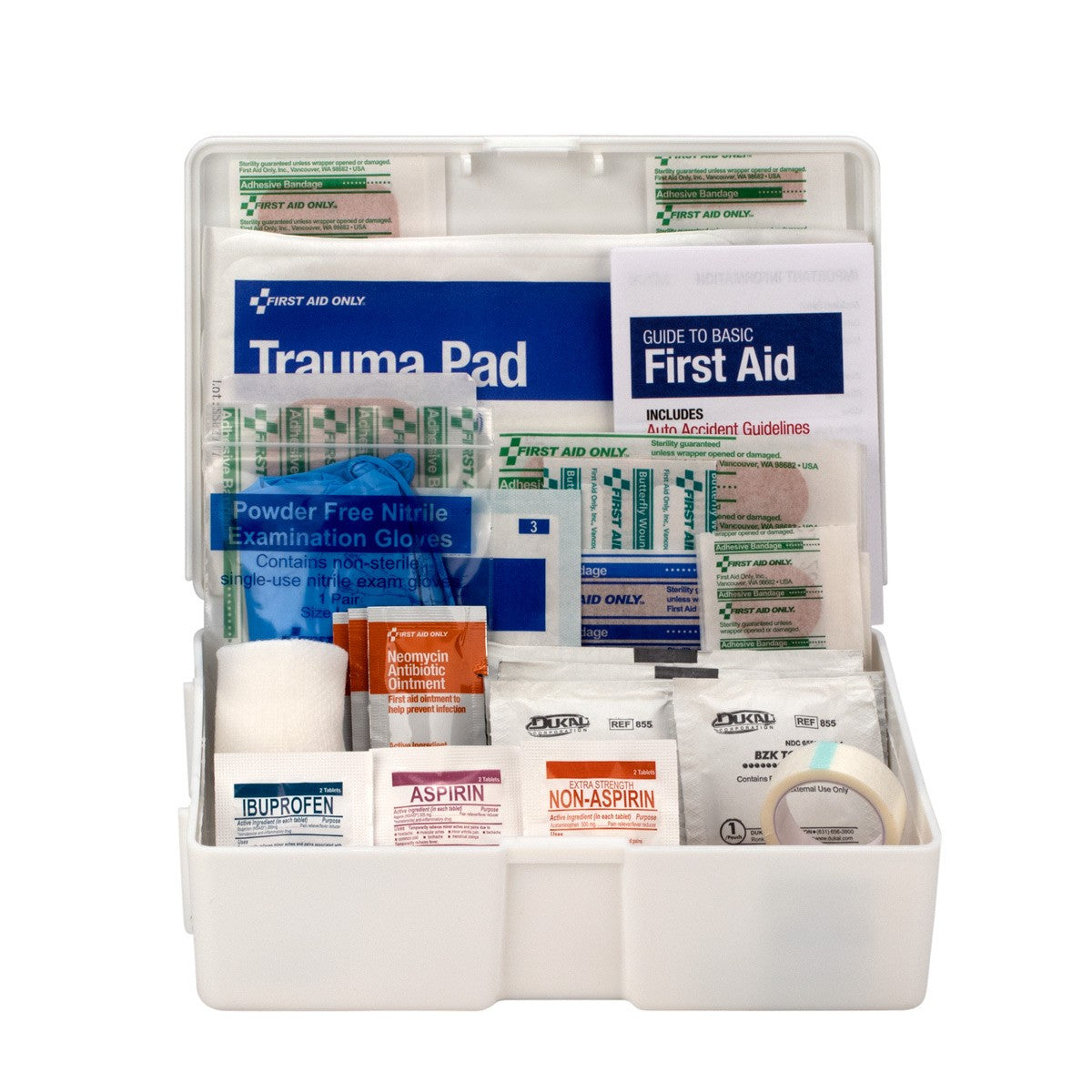First Aid Kit Essentials – 81-Piece Plastic Case