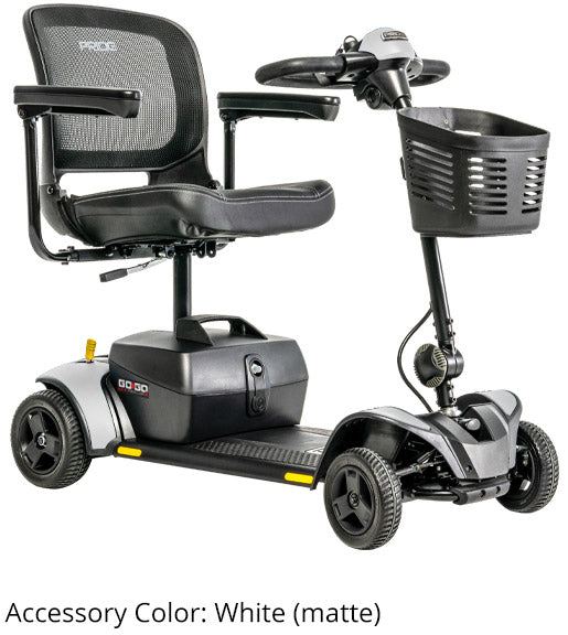 Go Go Elite Traveller 2 4-Wheel Scooter – EZ Turn Technology for 3-Wheel Maneuverability with 4-Wheel Stability with 18AH Battery