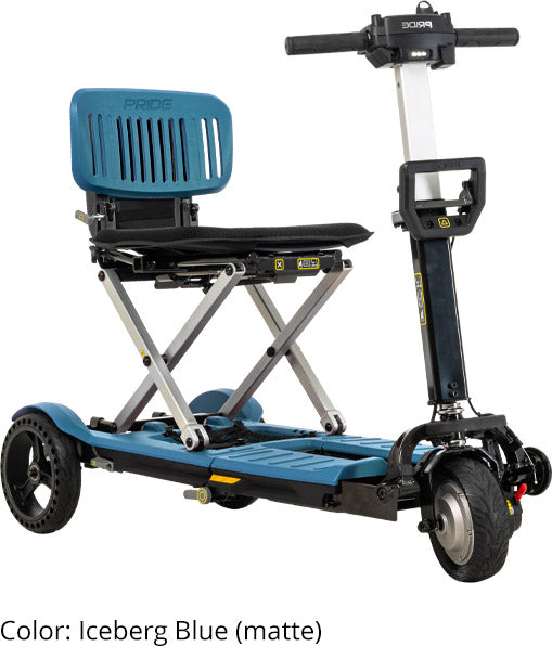 iGo Folding Scooter – Super Portable, Easy Stowage, 32 lbs Disassembly, All-Day Power and Mobility