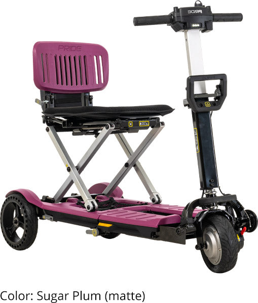 iGo Folding Scooter – Super Portable, Easy Stowage, 32 lbs Disassembly, All-Day Power and Mobility