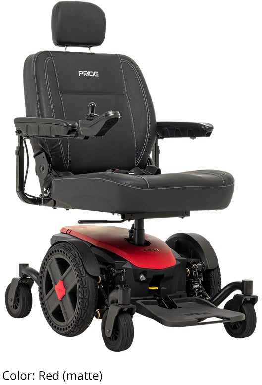 Jazzy EVO 614HD Power Chair – 13.75” Perforated Drive Wheels, 450 lbs Weight Capacity, Smooth Indoor & Outdoor Navigation - Heavy Duty