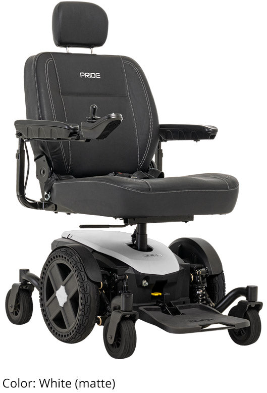 Jazzy EVO 614HD Power Chair – 13.75” Perforated Drive Wheels, 450 lbs Weight Capacity, Smooth Indoor & Outdoor Navigation - Heavy Duty