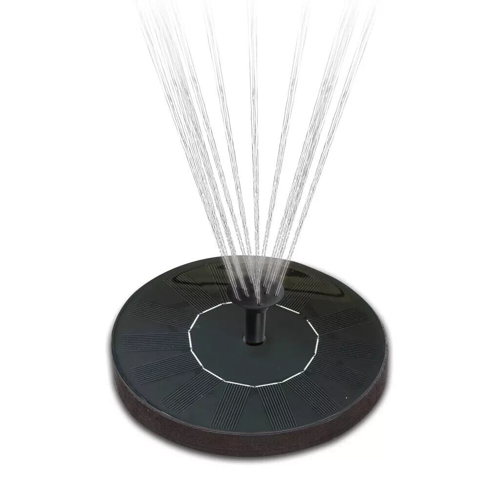 Fast Fountain Solar Powered by Pocket Hose