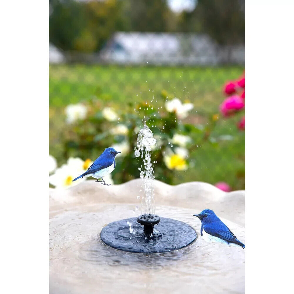 Fast Fountain Solar Powered by Pocket Hose