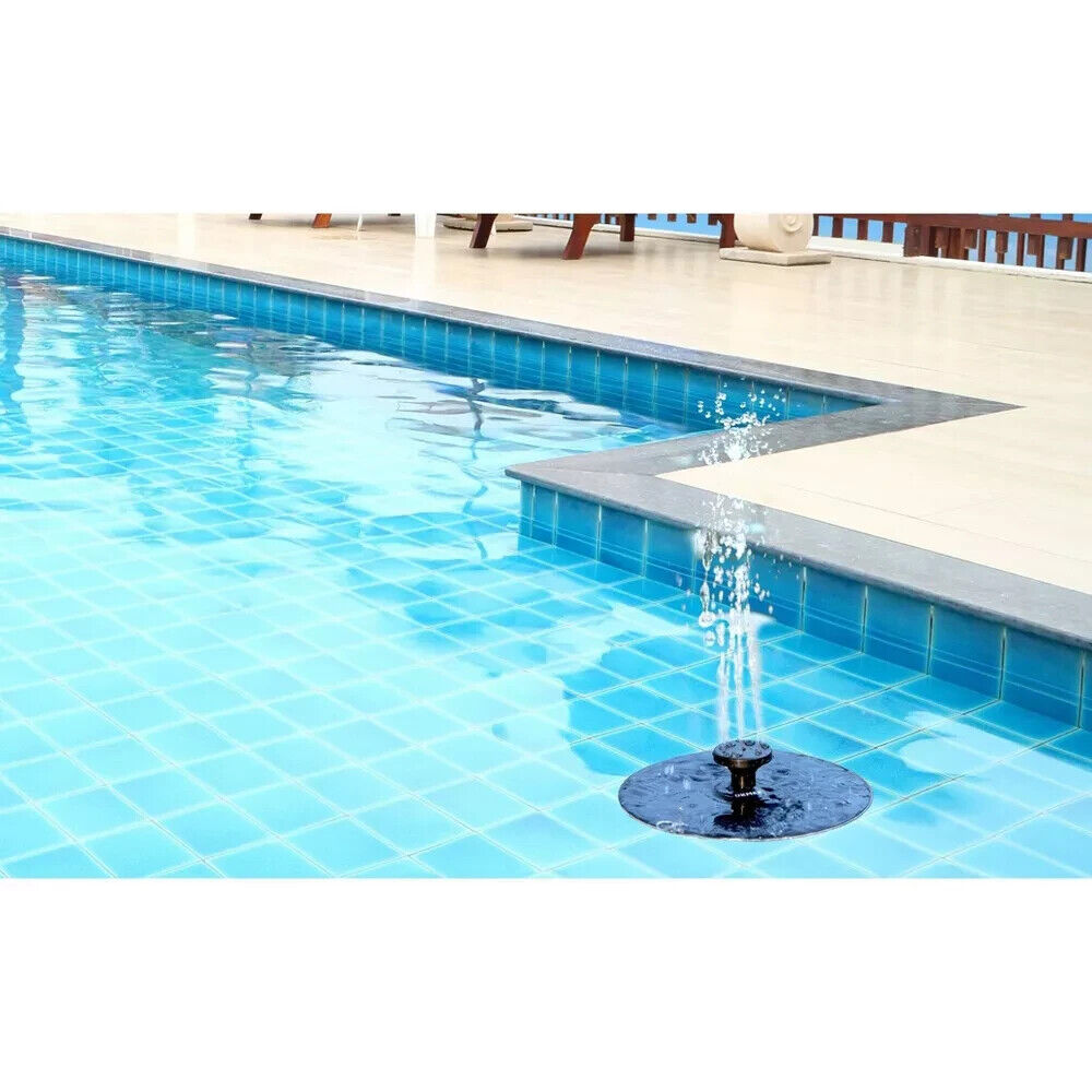 Fast Fountain Solar Powered by Pocket Hose
