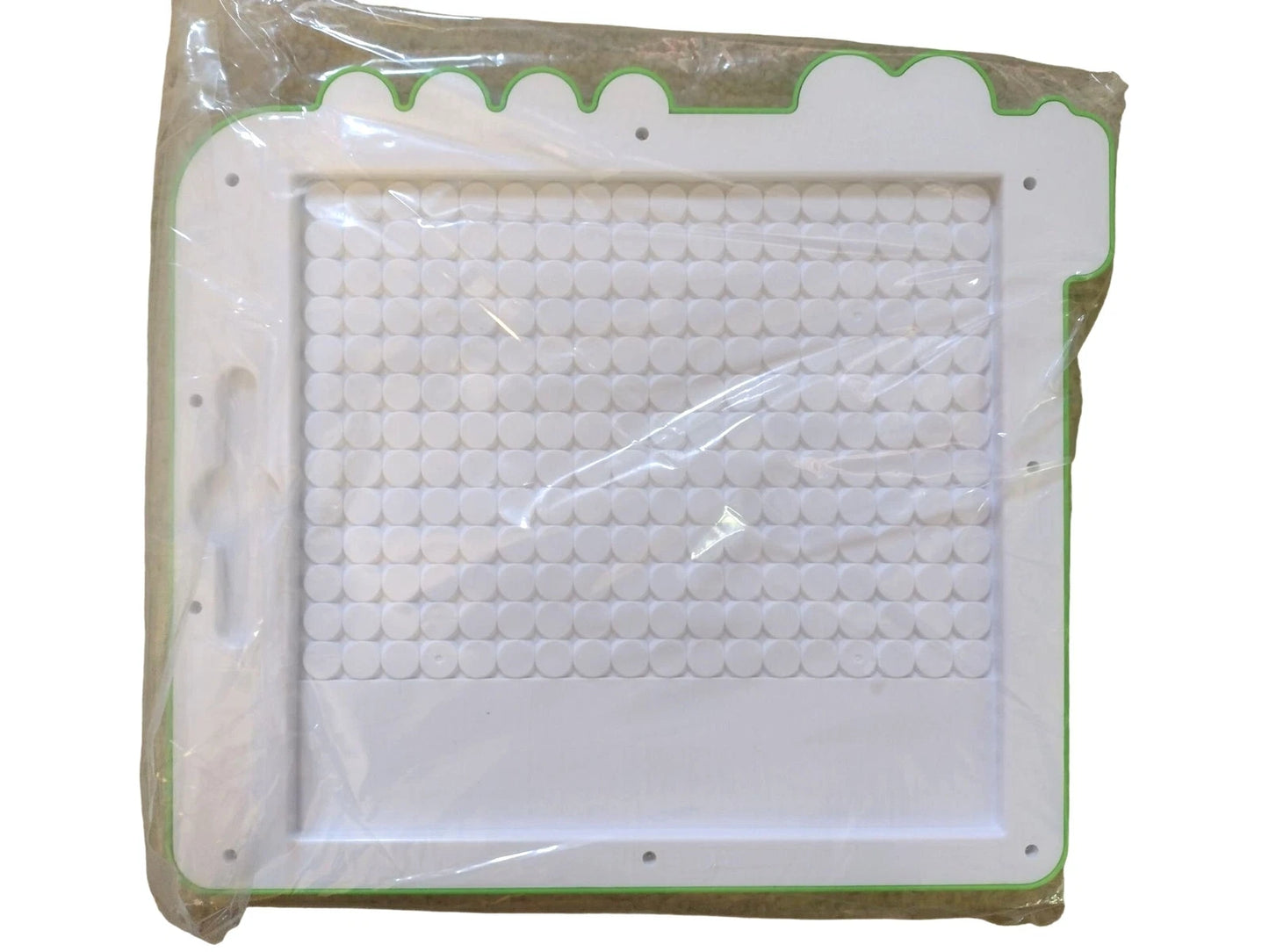 METAIS Magnetic Drawing Board for Kids Ages 3+ – Dinosaur Dot Art Board with Magnetic Pen (Green)