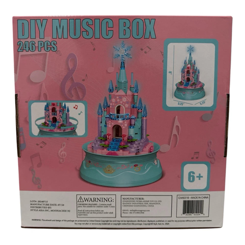 DIY Music Box Kit – 246 Pieces Buildable Musical Toy Set (Ages 6+)