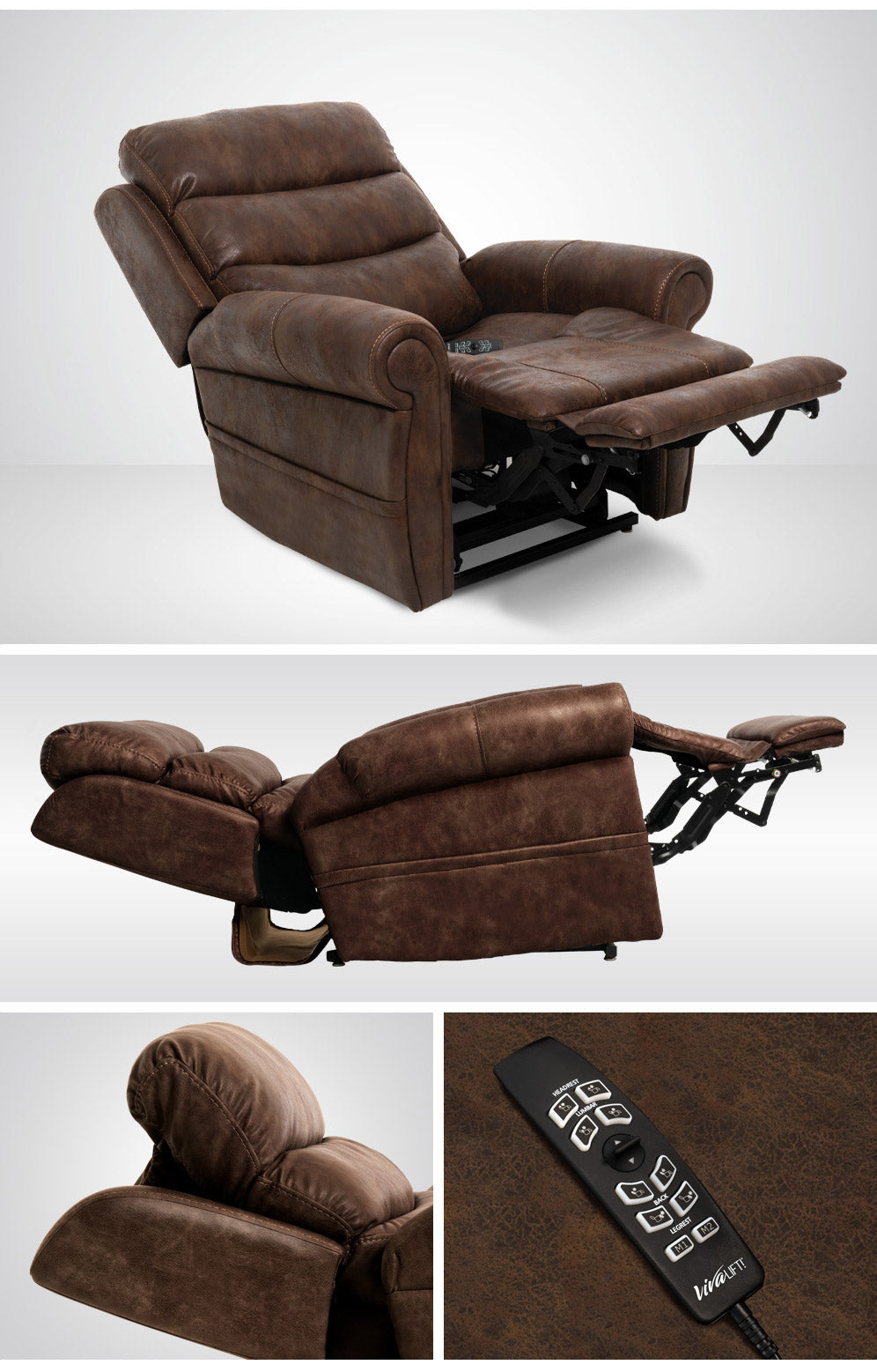 Pride VivaLift Tranquil 2 Infinite Lay Flat Lift Chair - Medium