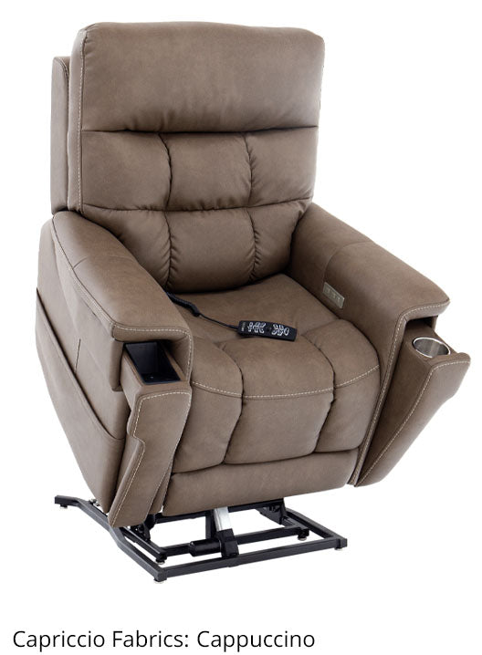 Pride Mobility VivaLift Ultra Electric Power Lift Recliner Chair Medium, 4-Position, USB Remote, Power Assist Lift Sofa