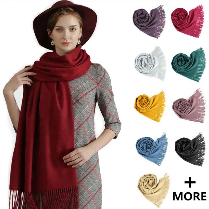 Pashmina Cashmere Large Scarf Style Meets Warmth