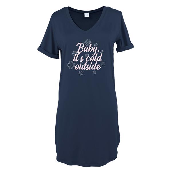 Hello Mello Holiday Sleep Shirt Embrace Cozy Comfort in Festive Style