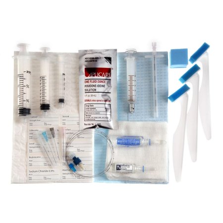 Epidural Tray Continuous Tuohy / Winged 17 Gauge 3-1/2 Inch